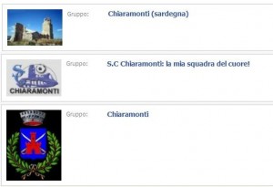 Gruppi Chiaramonti su Facebook